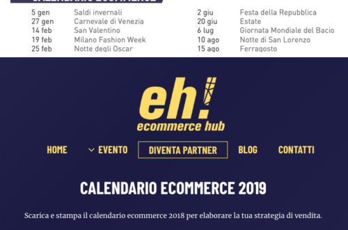 calendario e-commerce 2019